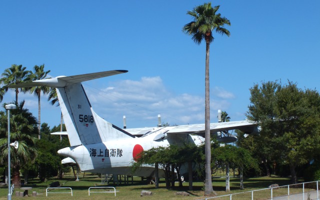 記念館の飛行機