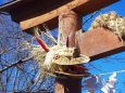 所沢熊野神社鳥居大蛇②