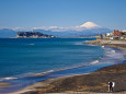 富士山と江の島