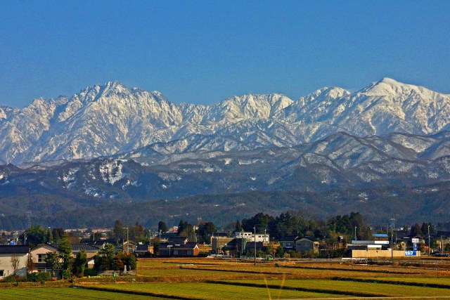 立山連峰(左 剣岳)