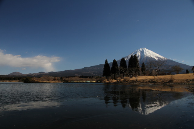 田貫湖の逆さ富士