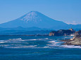 鎌倉から富士山