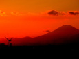 昨日の富士山