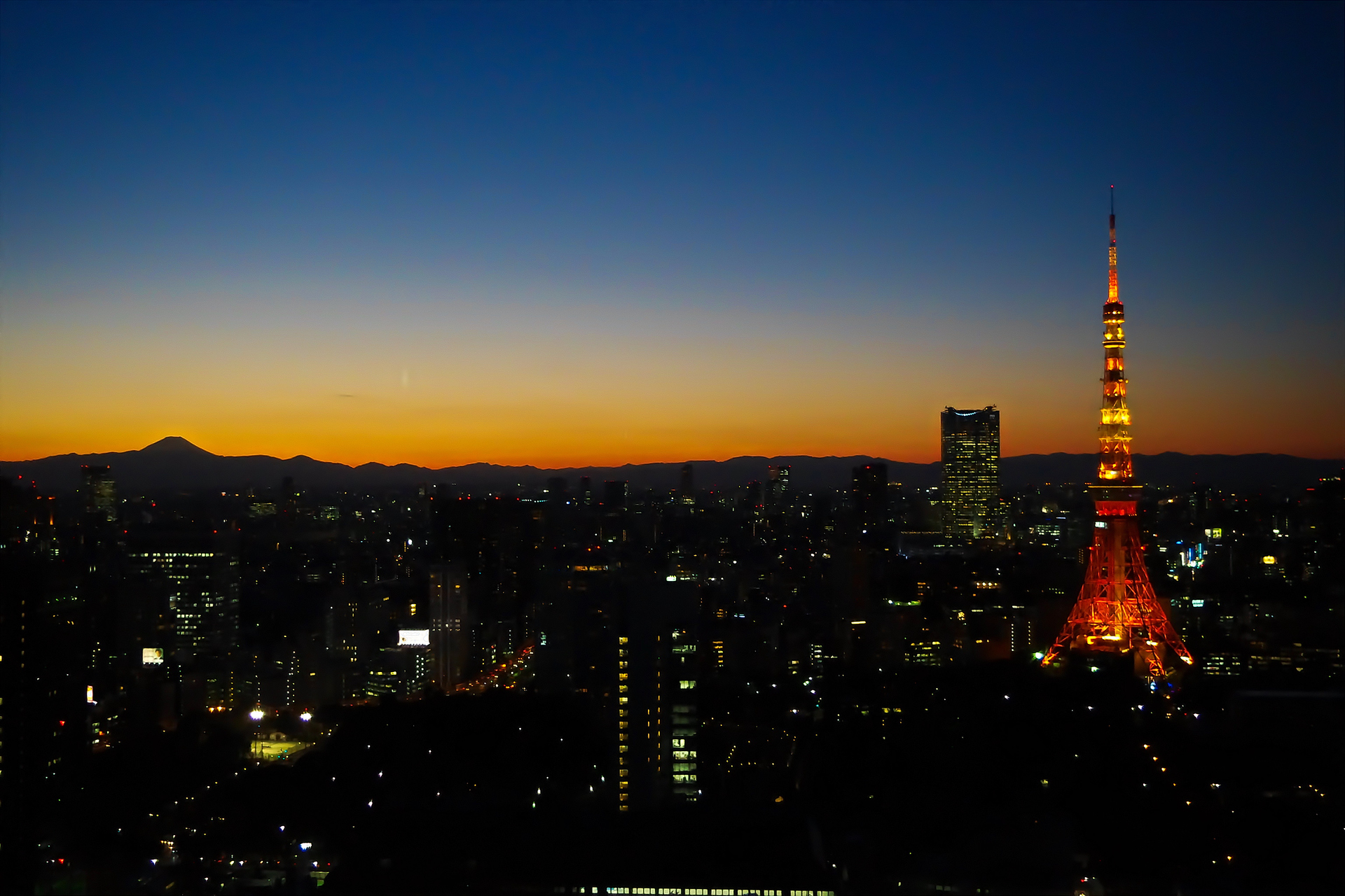 朝焼け 夕焼け 東京トワイライト 壁紙19x1280 壁紙館