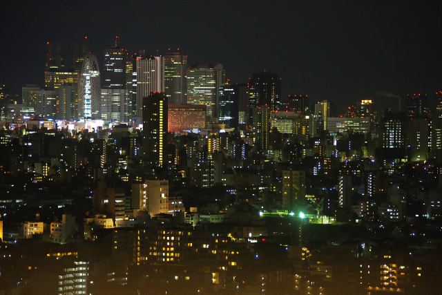 新宿副都心の夜景