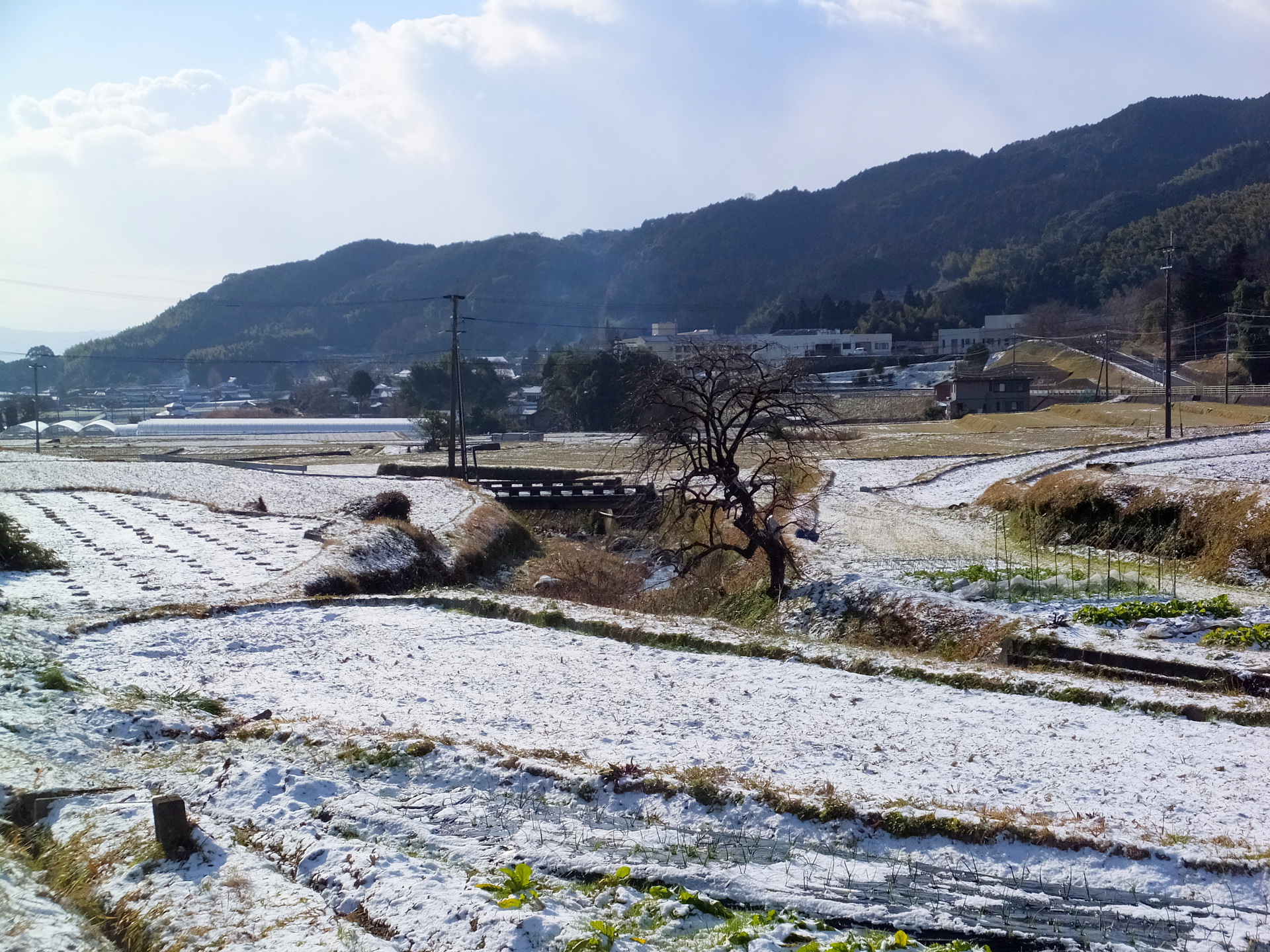 日本の風景 田舎の冬景色 壁紙19x1440 壁紙館