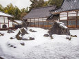 雪の摩頂山国泰寺