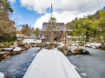 雪の摩頂山国泰寺