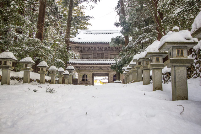雪の千光寺