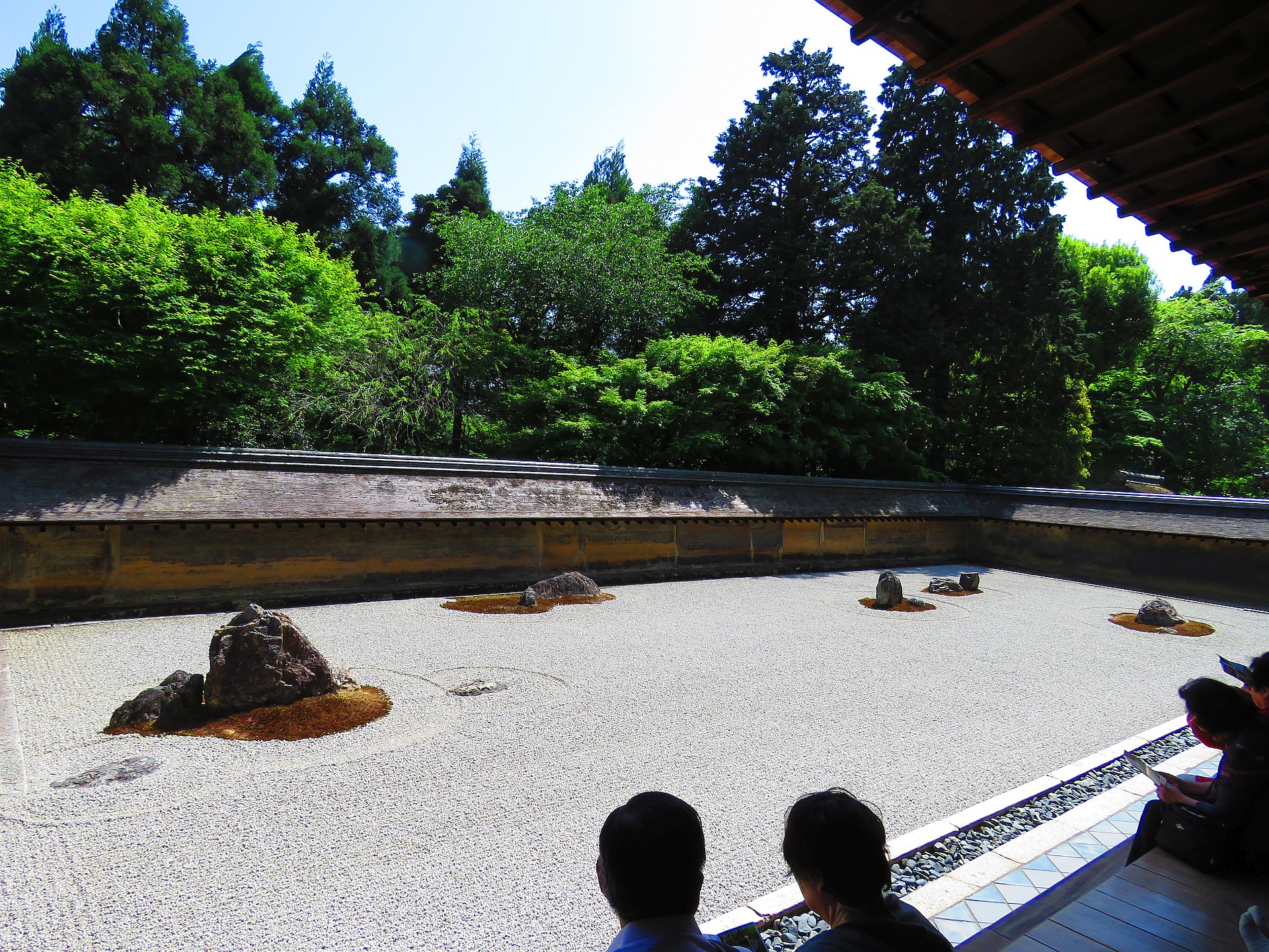 日本の風景 竜安寺の石庭 壁紙19x1440 壁紙館
