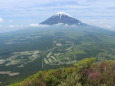 見晴台から望む富士山
