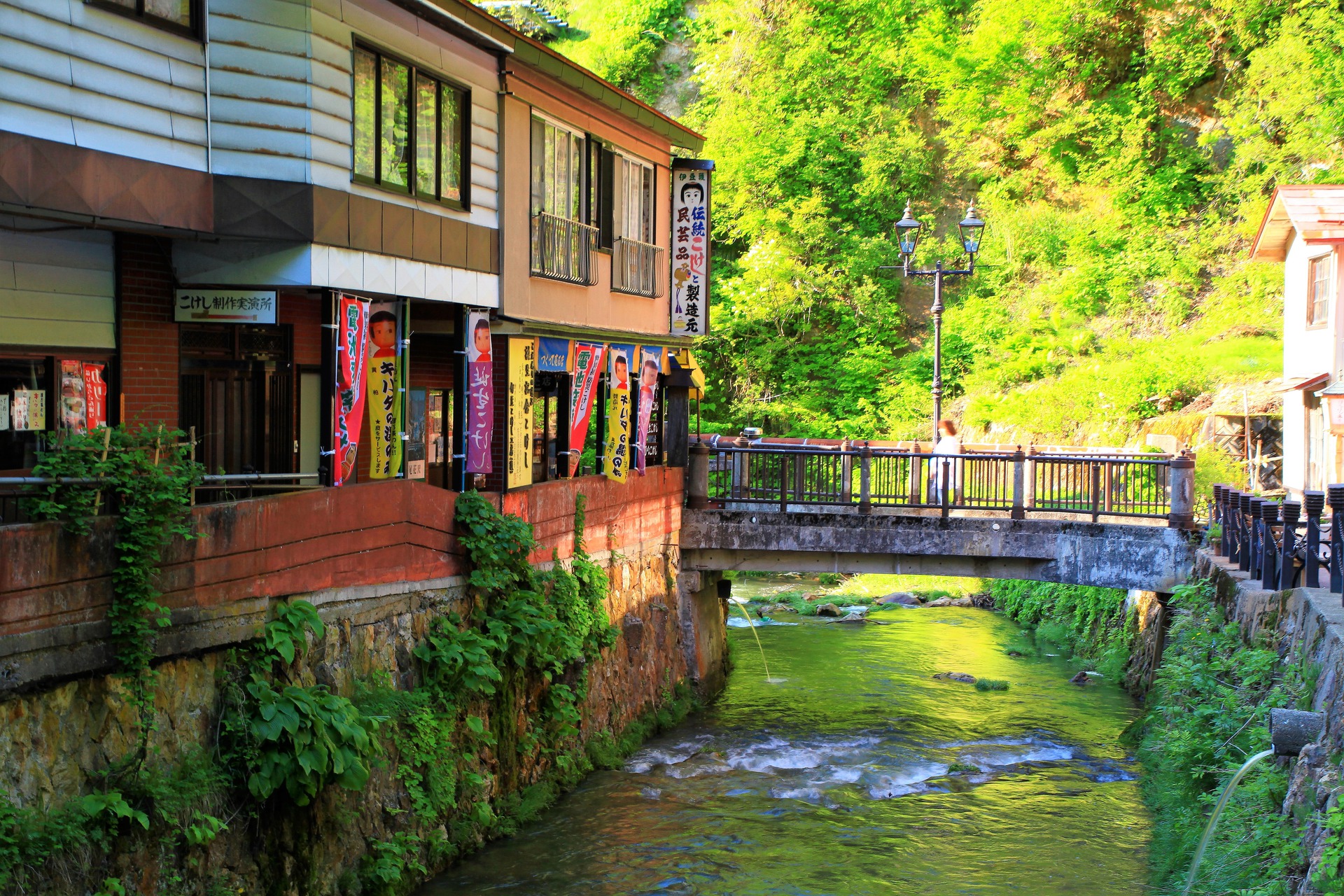 日本の風景 銀山温泉 壁紙19x1280 壁紙館