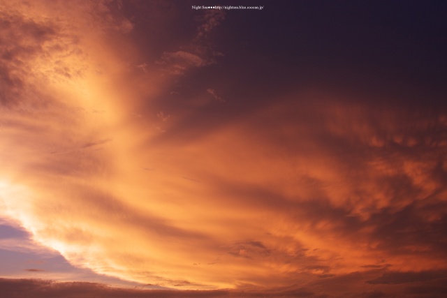 夕焼け空