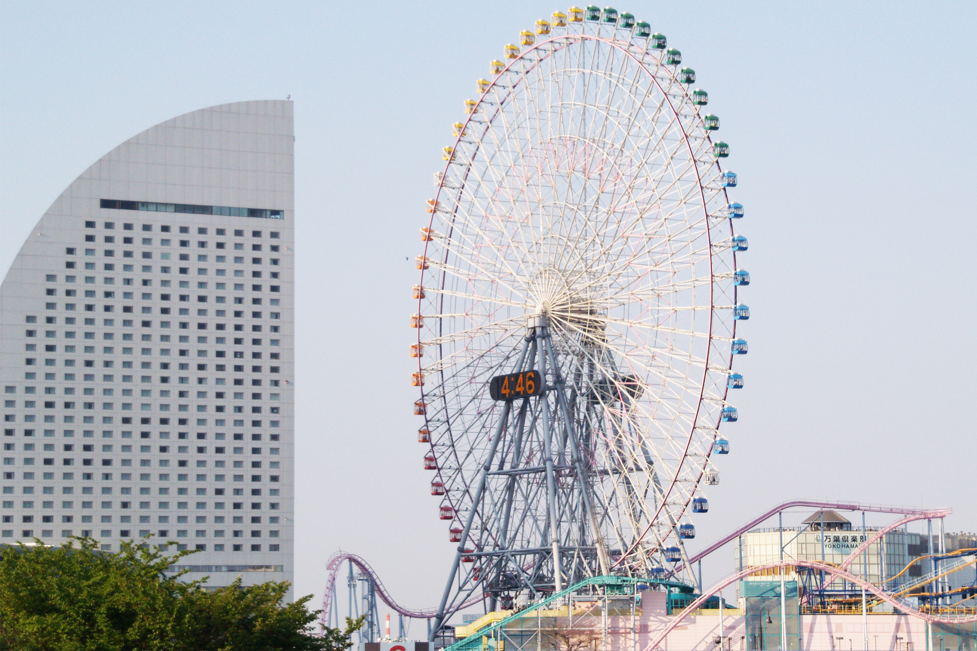 都市 街 室内 横浜みなとみらい観覧車 壁紙1920x1280 壁紙館