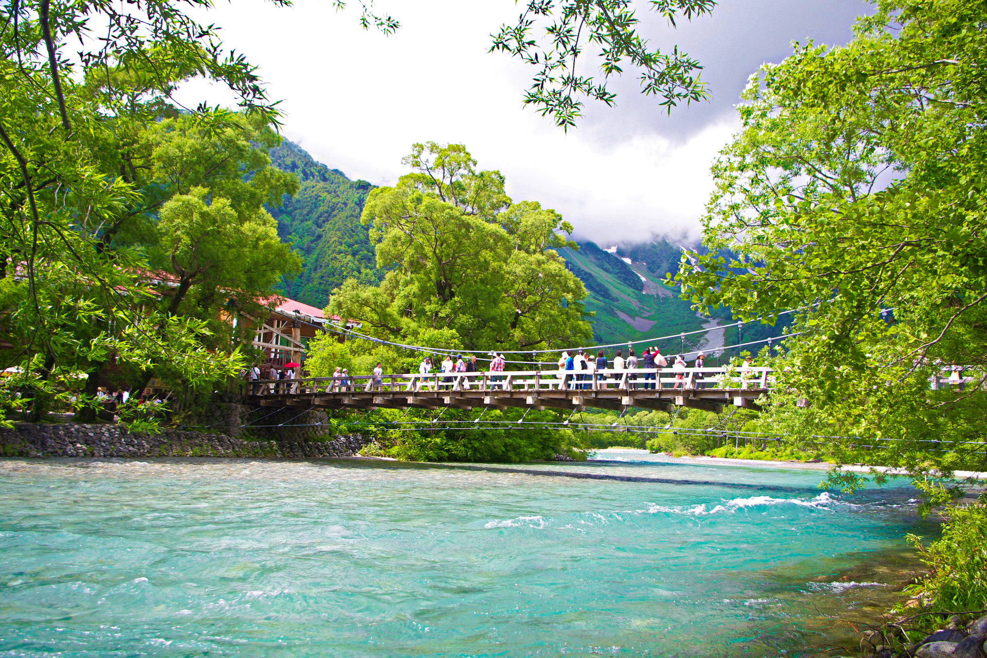 日本の風景 夏の上高地 壁紙19x1280 壁紙館