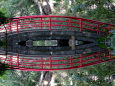 弁天堂の赤い橋