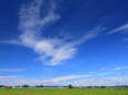 北の大空～石狩平野