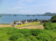 海辺の集落といろは島