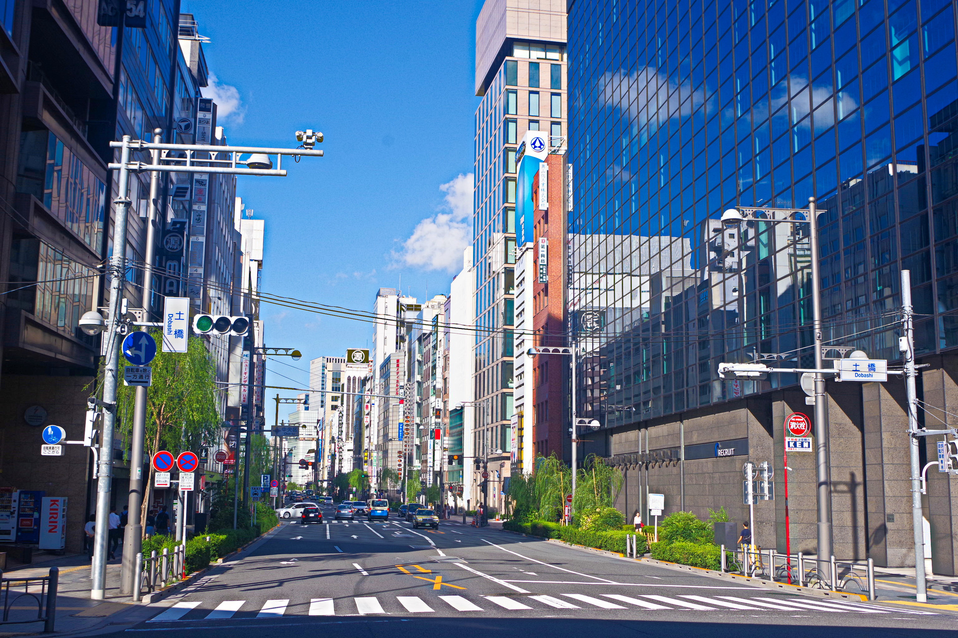 都市 街 室内 西銀座通り 壁紙1920x1280 壁紙館