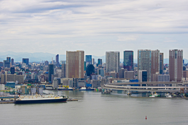 お台場から品川方面