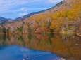 湯の湖の紅葉