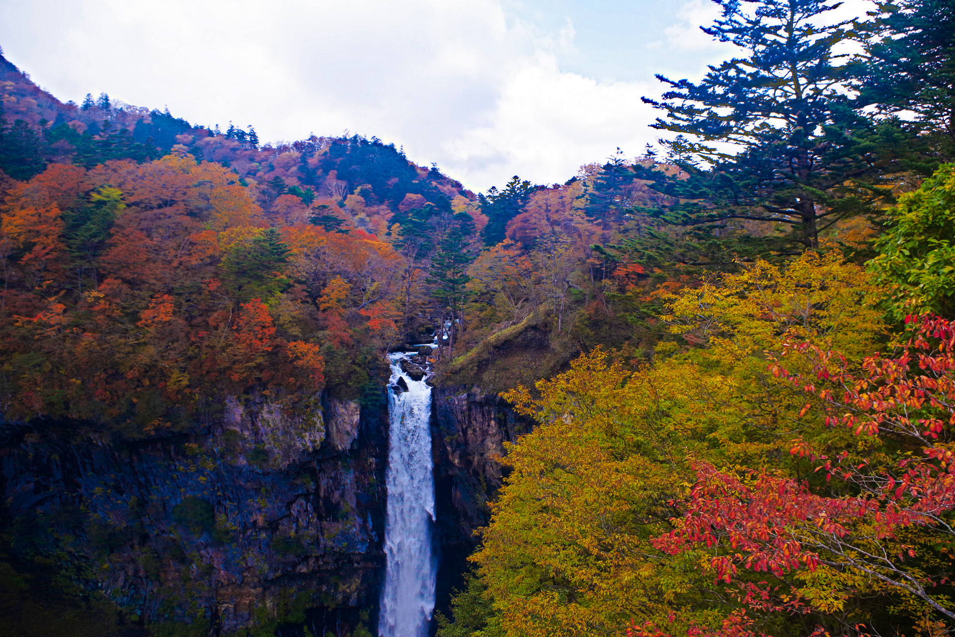 日本の風景 華厳の滝 壁紙1920x1280 壁紙館