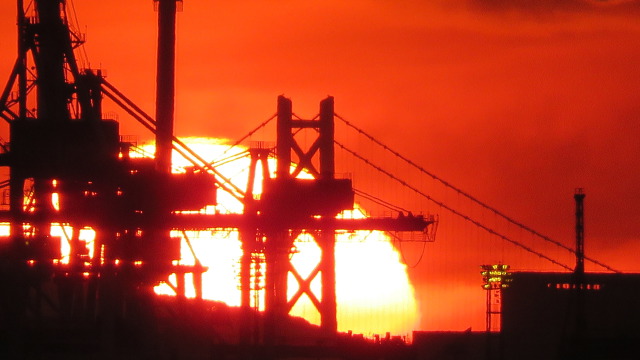 秋のつるべ落とし 5