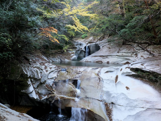 秋の藤河内渓谷