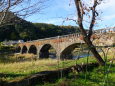 秋の眼鏡橋