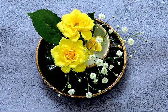 バラのアレンジメント