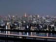 船堀から東京タワーを望む