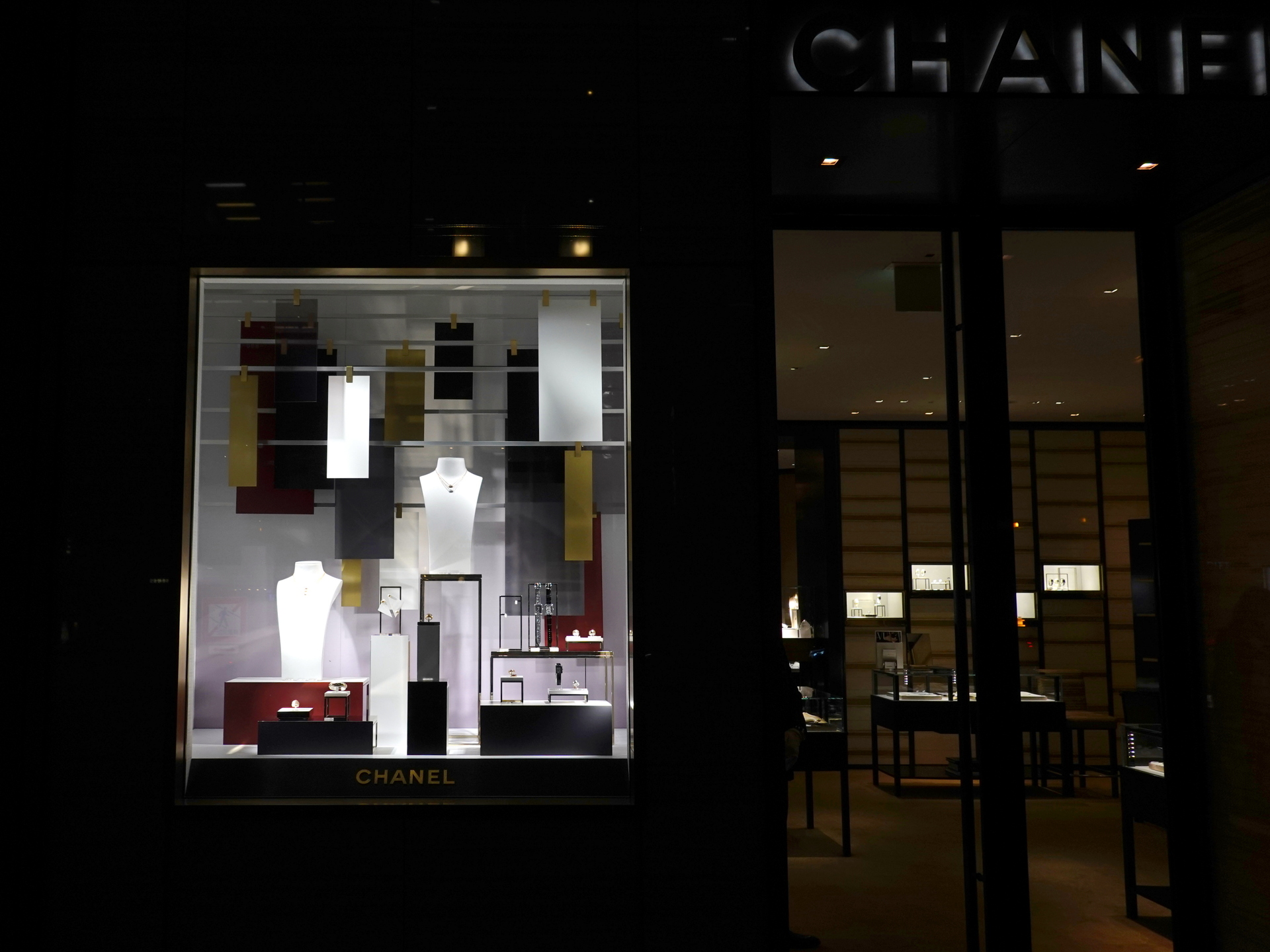 夜景 花火 イルミ Chanel 壁紙19x1440 壁紙館