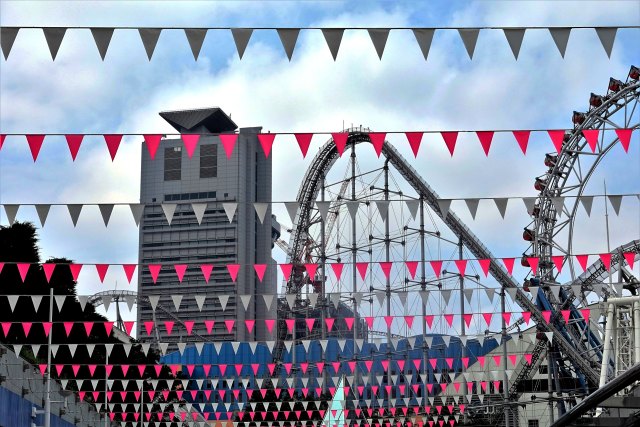 ドームシティーの風景