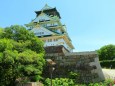 新緑の大阪城