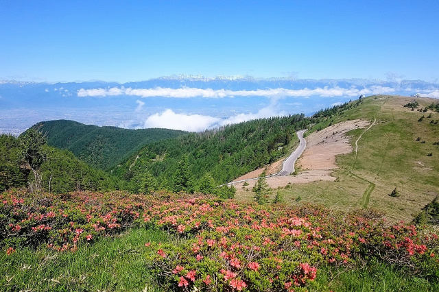 北アルプス展望