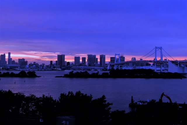 お台場の夕景