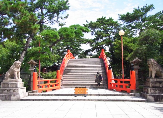 住吉大社の反橋