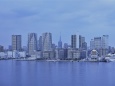 東京港の風景