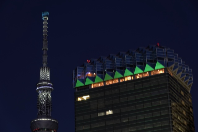 スカイツリー夜景