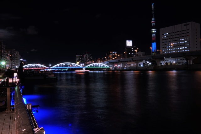 厩橋とスカイツリー