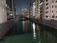 アキバの川の夜景