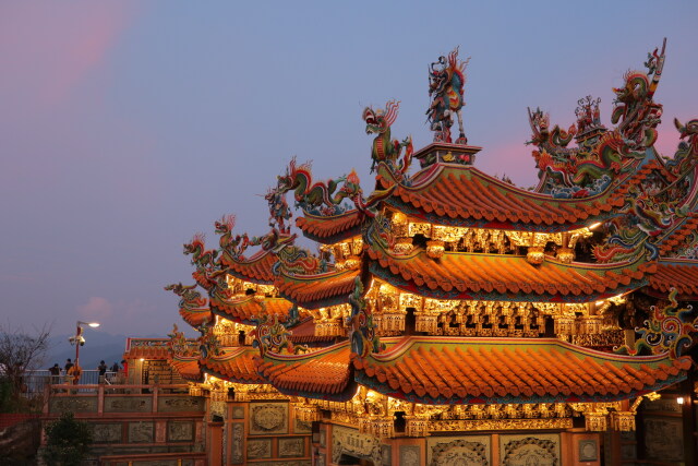 烘爐地の夕暮れ