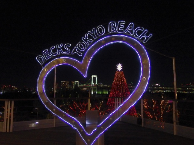 お台場のイルミネーション