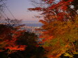 夕暮れ時の摩耶山