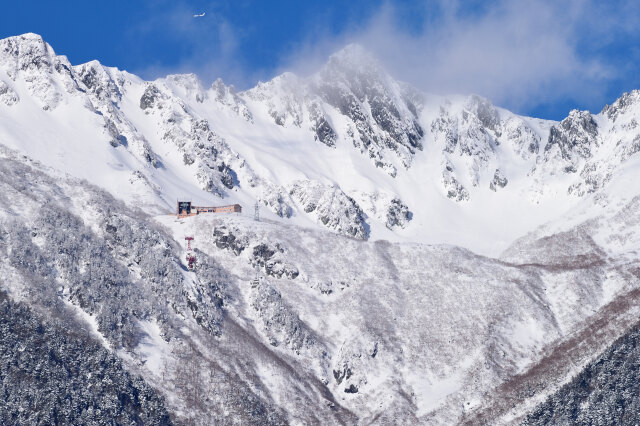 お正月の中央アルプス千畳敷