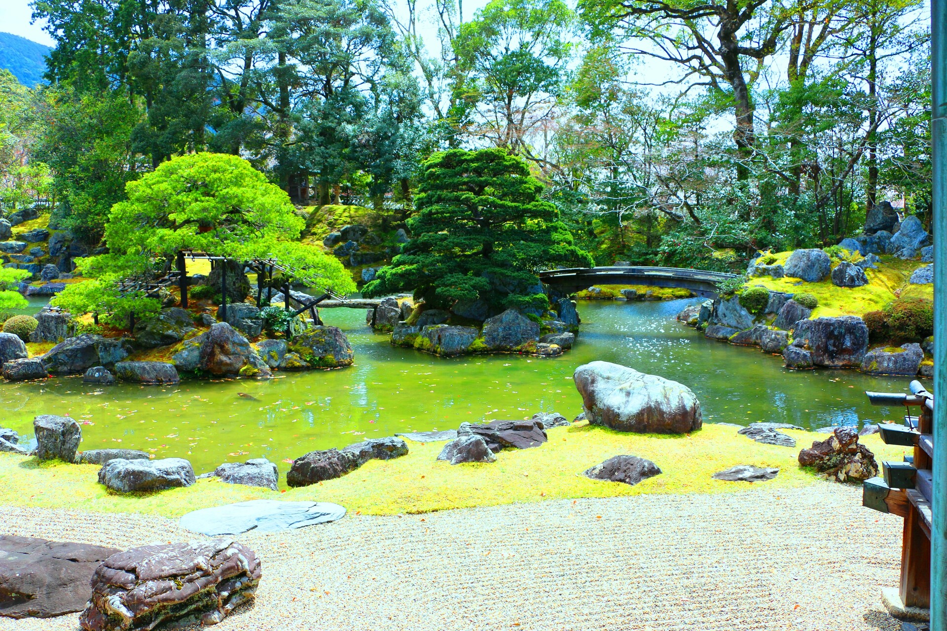 日本の風景 醍醐寺日本庭園 壁紙19x1280 壁紙館