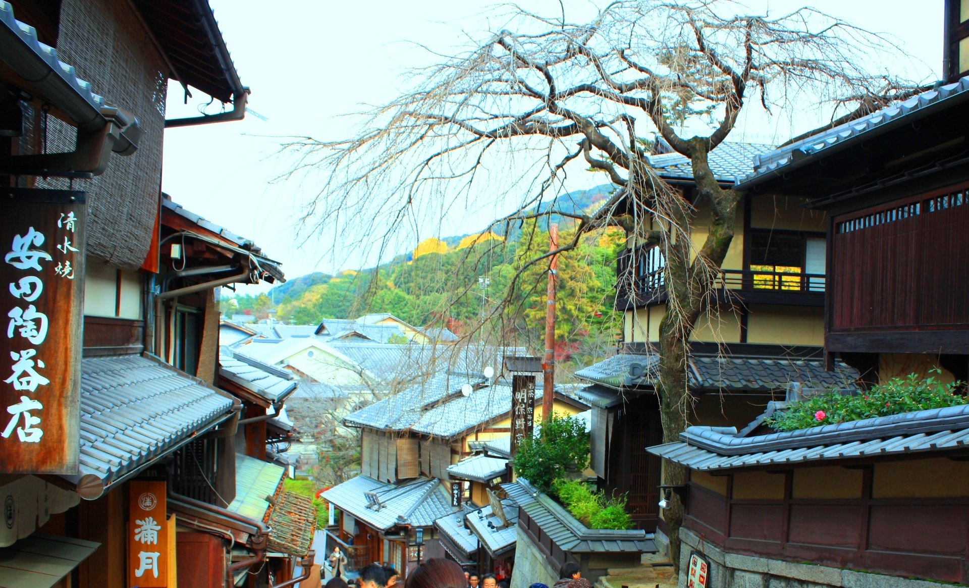 日本の風景 京都の町並み 壁紙19x1165 壁紙館