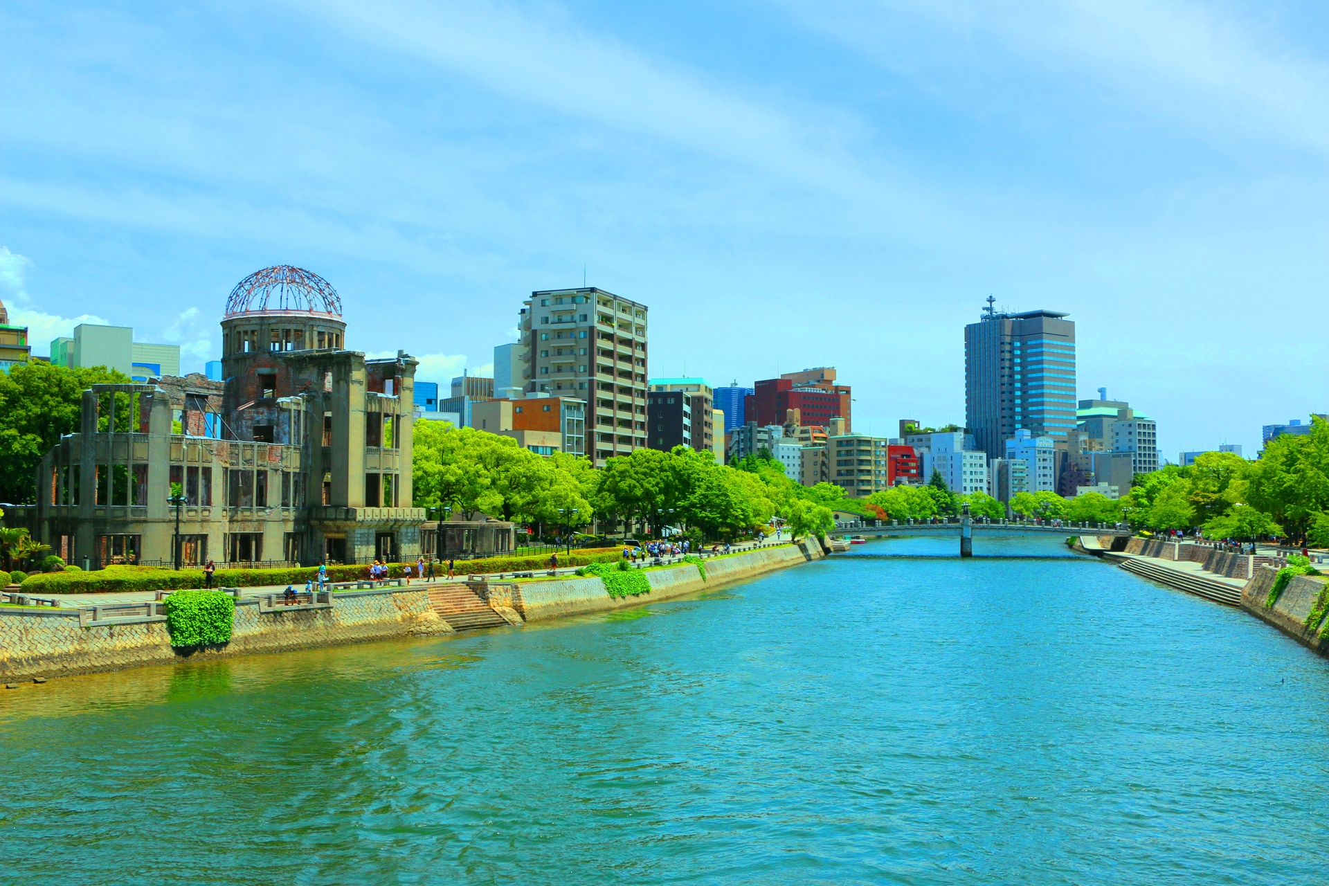 日本の風景 広島市街 壁紙19x1280 壁紙館