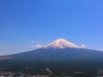 河口湖高台から富士山
