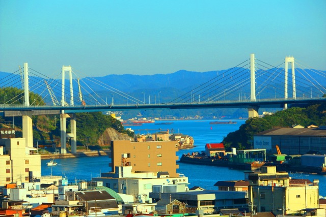 尾道市の町なみ